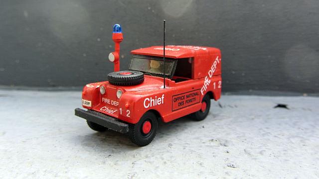 Land Rover Serie II: Feuerwehr Komandofahrzeug in Australien von 1960