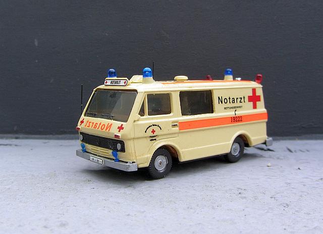 VW LT 28 D DRK Einsatzfahrzeug von 1985