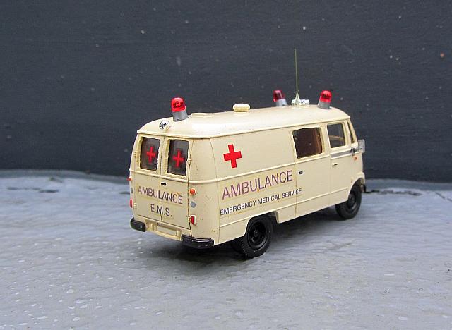 MB O 319 Rettungswagen in Spanien 1962