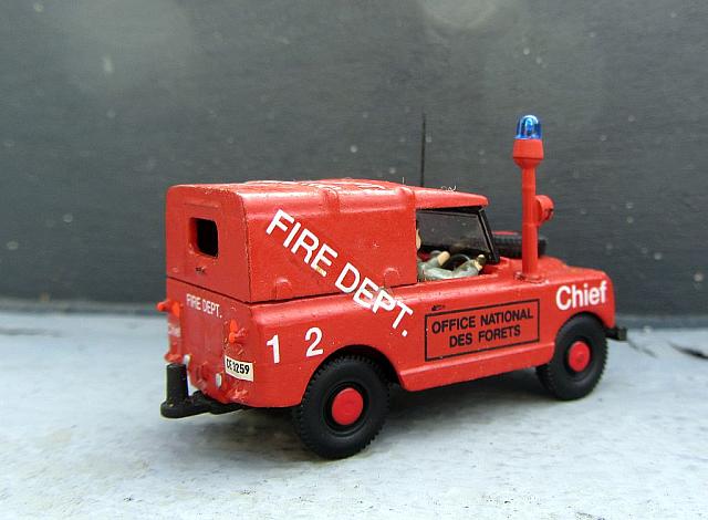 Land Rover Serie II: Feuerwehr Komandofahrzeug in Australien von 1960