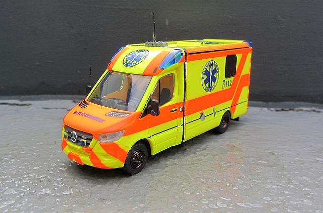 MB Sprinter 314 CDI Rettungswagen priv. Rettungsdienst von 2021