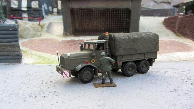 Schwerlaster Faun 12t glw 6x6 mit Pritsche Bundeswehr 1960