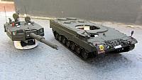 Inneneinrichtung vom Leopard 2 A0 1979