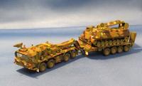 Faun Schwerlasttransporter mit Pionierpanzer 2 Dachs