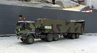 Iveco Trakker SZgM 6x6 FSA AT 720 WTM geschützt mit Aufleger 24t Bundeswehr 2015