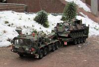 Schwerlasttransporter Faun mit PiPz 2