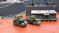 Viberationswalzen der Bundeswehr
