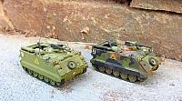 2x M106 A1 Panzermörser US-Army 1968