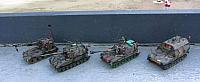 Feldhaubitzen M109 A2/A3 Varianten der US-Army ab 1984