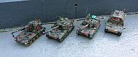 Feldhaubitzen M109 A2/A3 Varianten der US-Army ab 1984