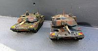 2x M1 A1 Kampfpanzer der US-Army von 1980