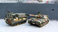 M109 A1 und M548 A1 von 1975