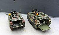 2x M113 A3 ACAV Schützenpanzer der US-Army von 1985