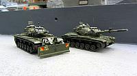 2x M60 A3 mit 105mm Bordkanone US-Army von 1978