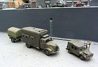 DB L 311 LKW Küchenwagen mit hohem Kofferaufbau Bundeswehr von 1956-1965