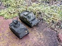 M113 A1 GE mit Rüstsatz Funk und M113 A1 GE Prototyp Bundeswehr 1971