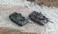 Leopard1 A1 von 1969 und Leopard1 A4 von 1974 Bundeswehr