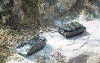 Leopard2 A6 von 2001 und Leopard2 Bergepanzer3 Büffel Bundeswehr 1978