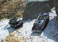 Leopard2 A6 von 2001 und Leopard2 Bergepanzer3 Büffel Bundeswehr 1978