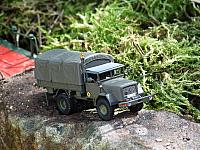 Bundeswehrfahrzeug Magirus Deutz im Übungsgelände