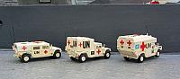 Hummer-Serie der UN-Truppe: Sanitätsfahrzeuge von 1990