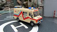 MB Typ 609 D L Notarztwagensystem von 1995: Sanitätszentren der Bundeswehr