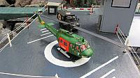 Transporthubschrauber Bell UH 1D mit Unimog U 1300 L San-KrKw Bundeswehr ab 1978