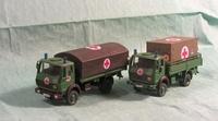MB 1017 A 5t Pritsche mit Container Bundeswehr ab 1977