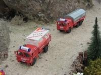 MAN Typ N 4510 (4x4) und MAN Typ N 4520 (6x6) Sonderfahrzeuge der Feuerwehr von 1990