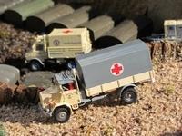 MAN 630 L 2 A 6,0t Pritsche mit Hochdach DRK von 1972