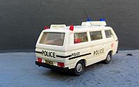 VW T3 Bus Einsatzfahrzeug der dänischen Polizei von 1980