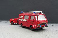 VW LT 28 D: Einsatzfahrzeug der Feuerwehr von 1985