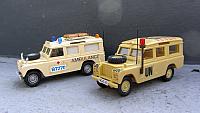 2x Land Rover Serie III 109 von 1974
