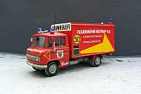 DB L 508 D/35 mit Kastenaufbau: Einsatzfahrzeug der Feuerwehr von 1982