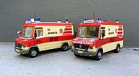 2x MB 614 VARIO TDI Johaniter RTW von 2005