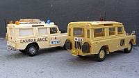 2x Land Rover Serie III 109 von 1974