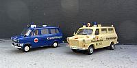 Ford Transit MK 1 von 1969 und Ford Transit Diesel A-Serie von 1971: Krankenwagen
