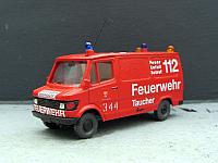 DB 307 D Kastenwagen: Einsatzfahrzeug der Feuerwehr von 1980