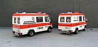 2x MB 614 VARIO TDI DRK Rettungswagen von 2005