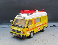 MB 100 D mit Hochdach Rettungswagen in Spanien von 1988