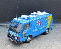 MB 100 D Sanitätsfahrzeug der Feuerwehr in Schweden von 1988