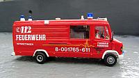MB 614 D L Notfallfahrzeug der Feuerwehr in München von 1998