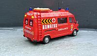 MB 307 D Rettungswagen in Spanien 1990