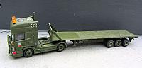 Zugmaschine SCANIA 143 H420 mit Sattelaufleger bis 50t Belgien und Nato 1995