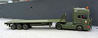 Zugmaschine SCANIA 143 H420 mit Sattelaufleger bis 50t Belgien und Nato 1995