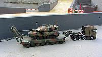 Scania SLT 650 SA 8x6 4HA mit Aufleger 80t beladen mit KPz Leopard 2 A6 Bundeswehr 2020